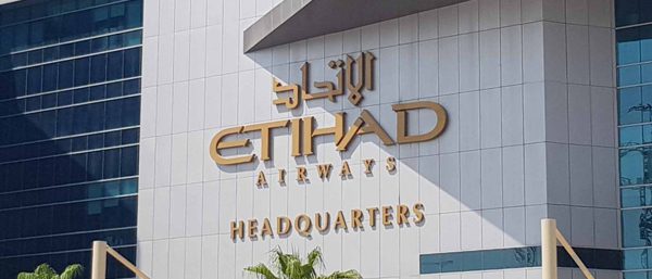 Etihad Airways Outdoor Signage