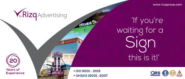 Download Al Rizq Advertising Company Profile – Signage Experts in Dubai & Abu Dhabi