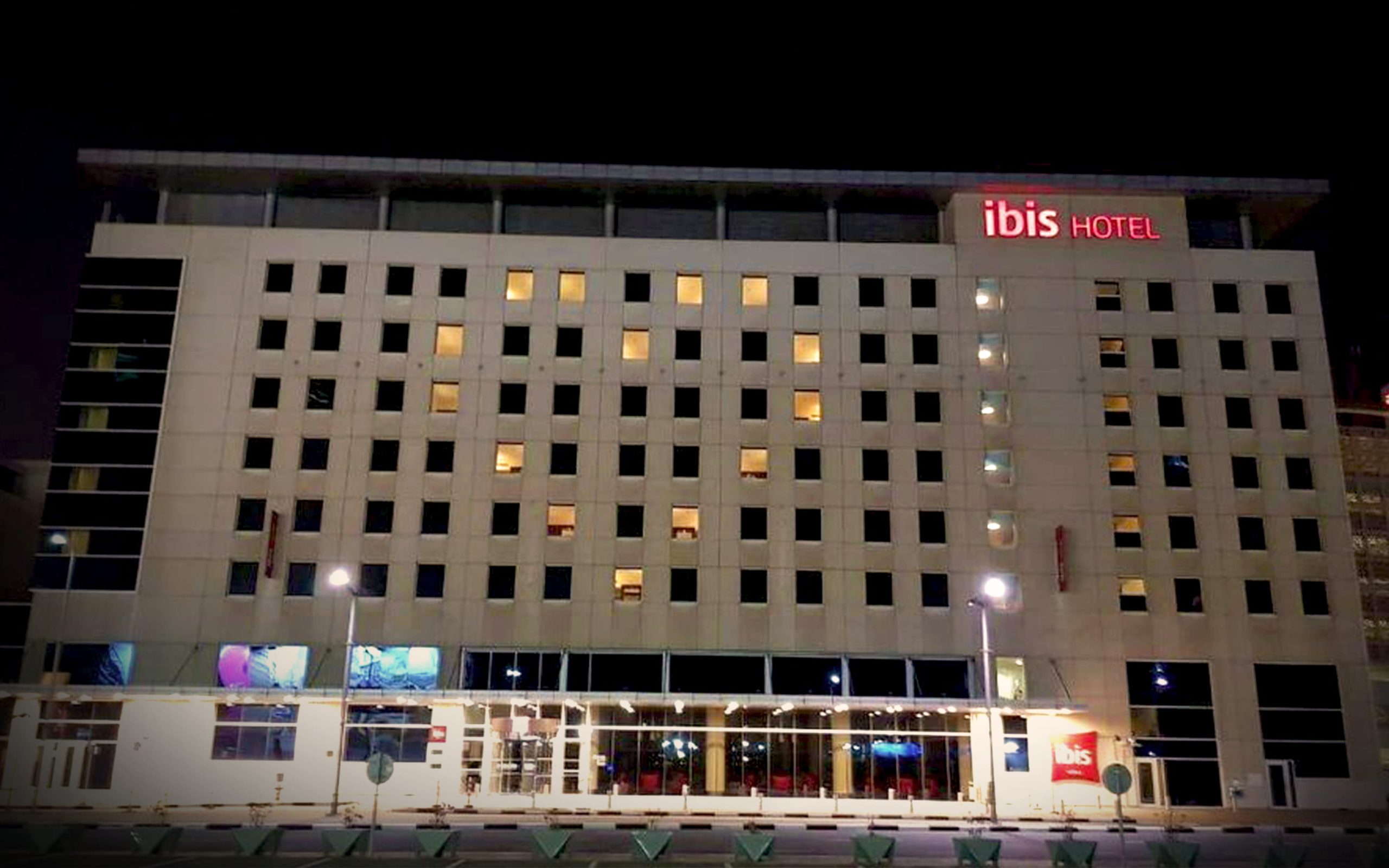 Ibis Hotel High-Visibility Hospitality Branding at World Trade Centre overview