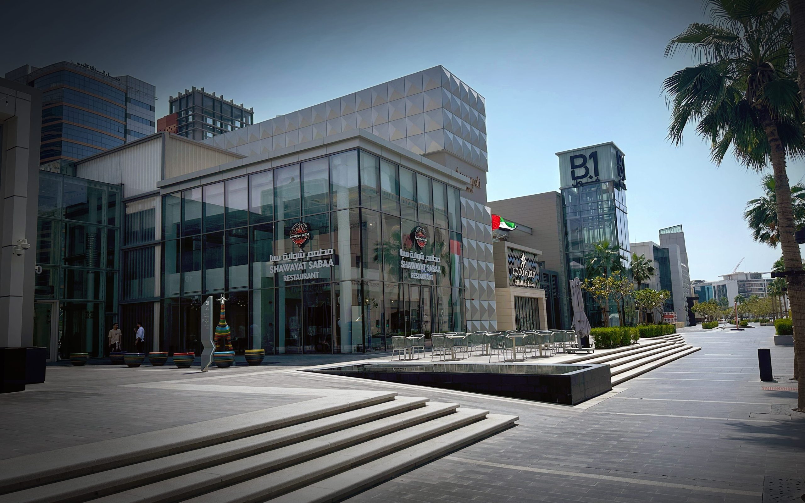 B1 Mall Comprehensive Wayfinding & Signage Ecosystem overview