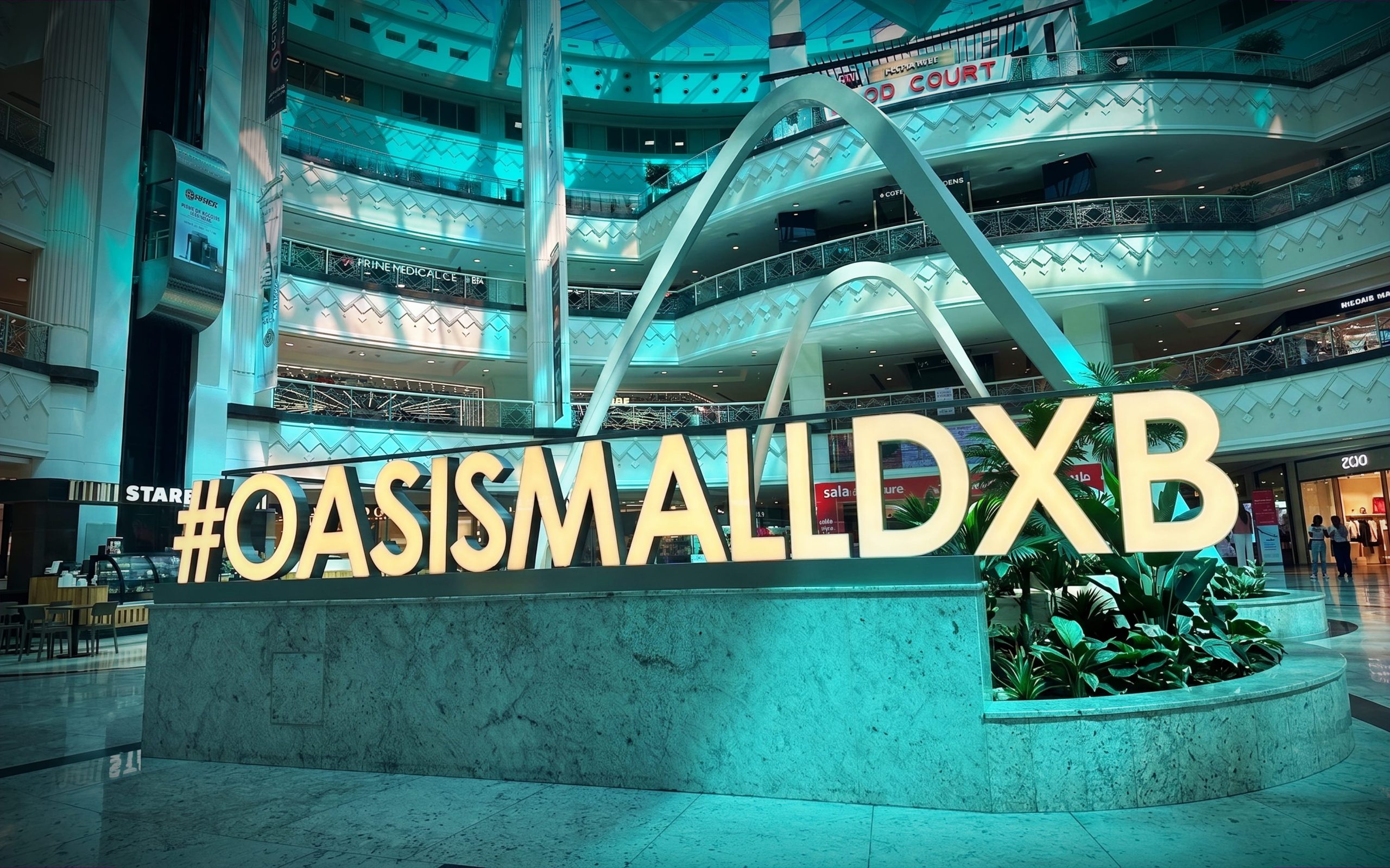 Oasis Centre Comprehensive Retail Wayfinding & Brand Identity overview