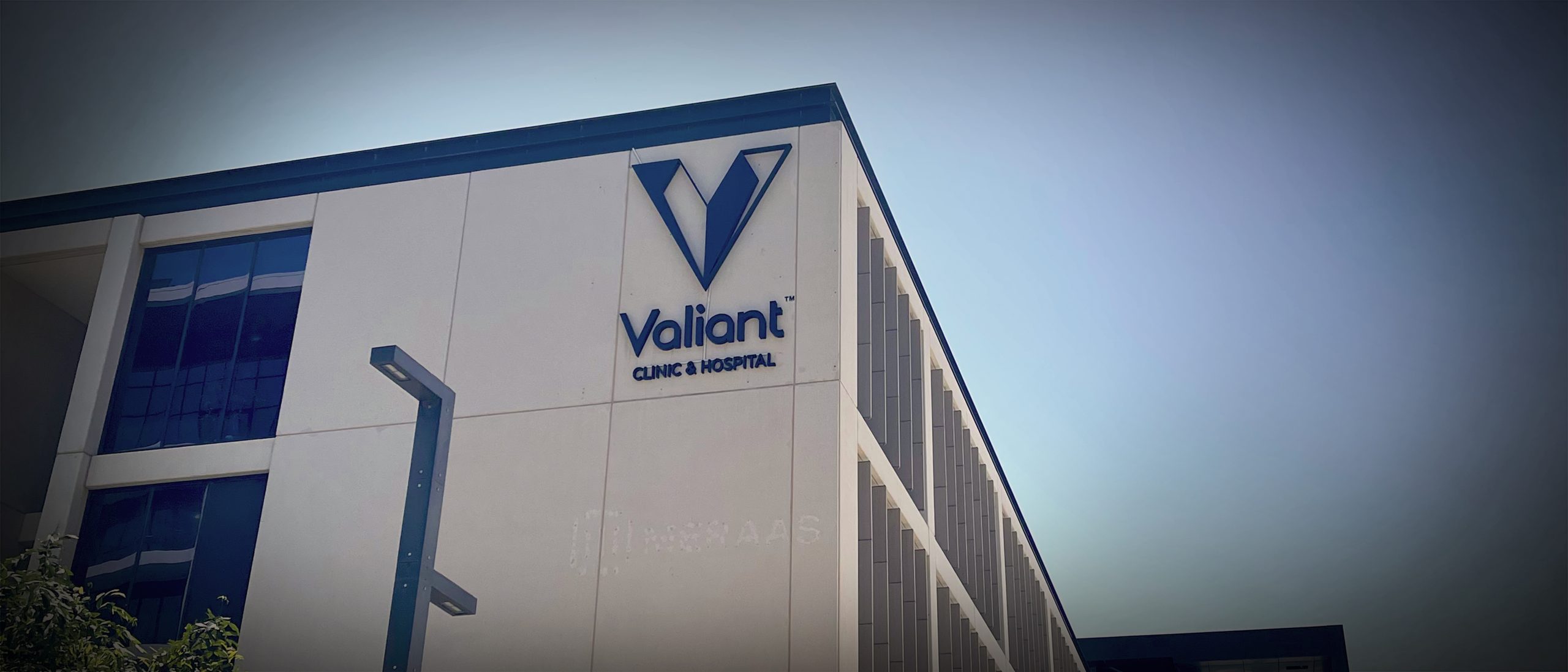 Valiant Clinic & Hospital Premium Healthcare Branding & Wayfinding