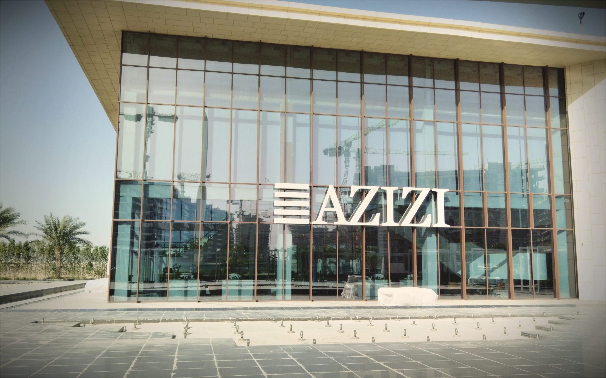 Azizi Riviera Phase 4 facade Signage Implementation overview