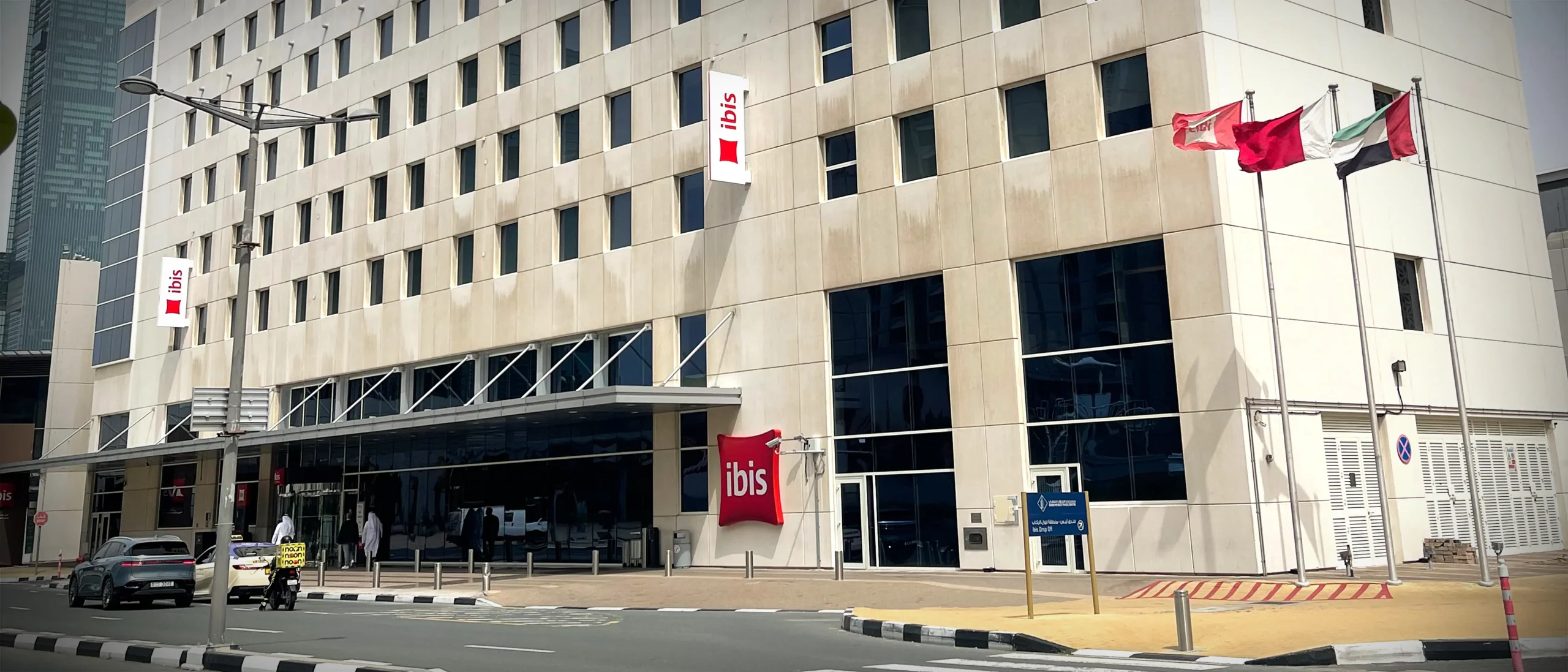 Ibis Hotel High-Visibility Hospitality Branding at World Trade Centre